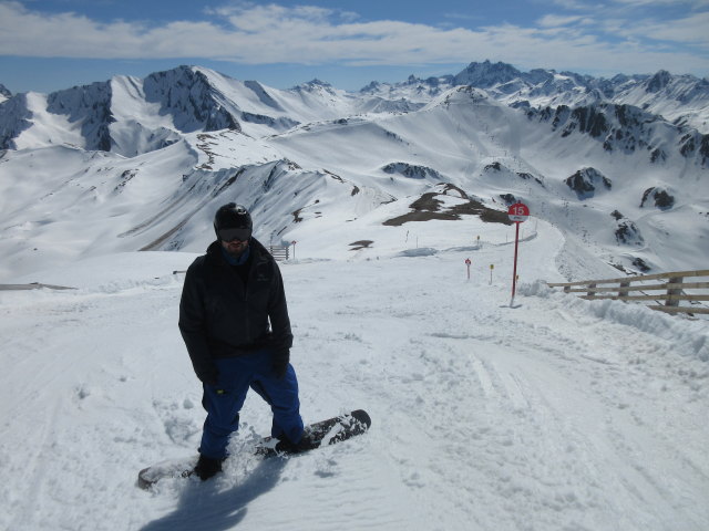 Markus auf der Piste 15 (14. Apr.)