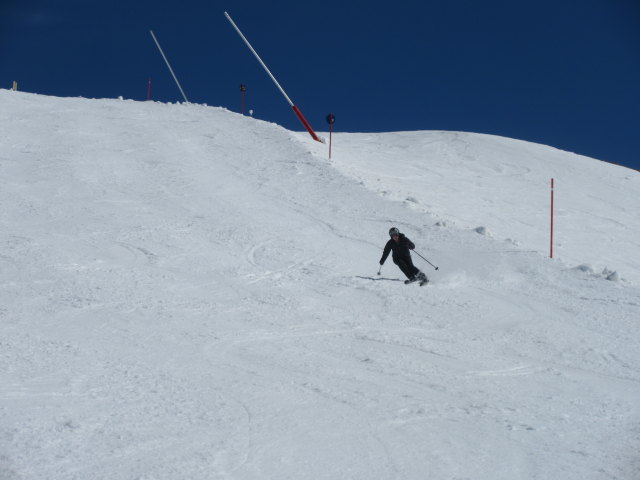 Melanie auf der Piste 14b (14. Apr.)