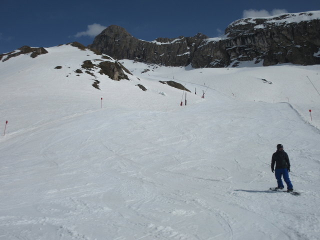 Markus auf der Piste 12 (15. Apr.)