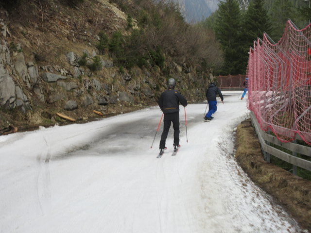 Frank und Markus auf der Piste 1 (15. Apr.)