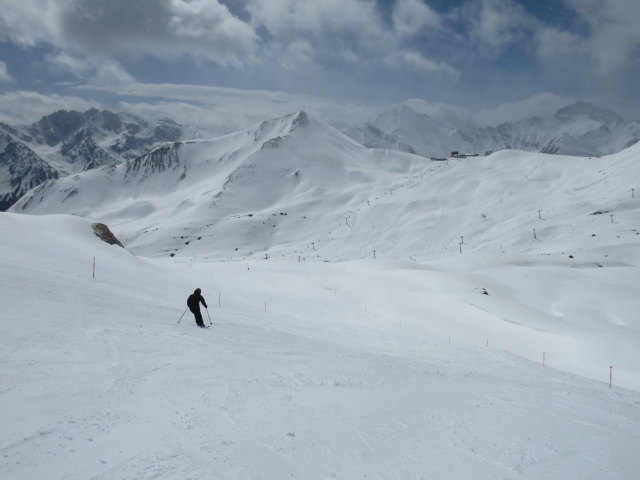 Melanie auf der Piste 65a (16. Apr.)