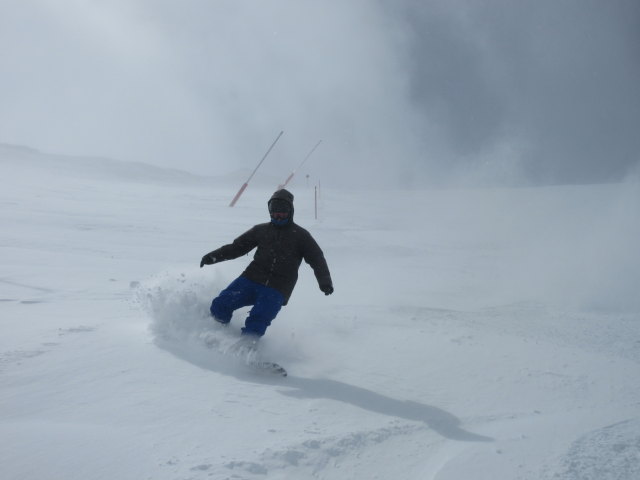 Markus auf der Piste 21 (17. Apr.)