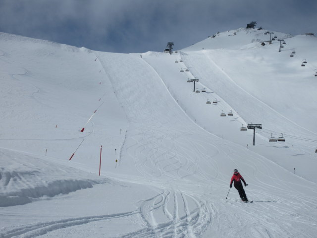 Melanie auf der Piste 21 (18. Apr.)