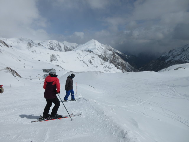 Melanie und Markus auf der Piste 70a (18. Apr.)