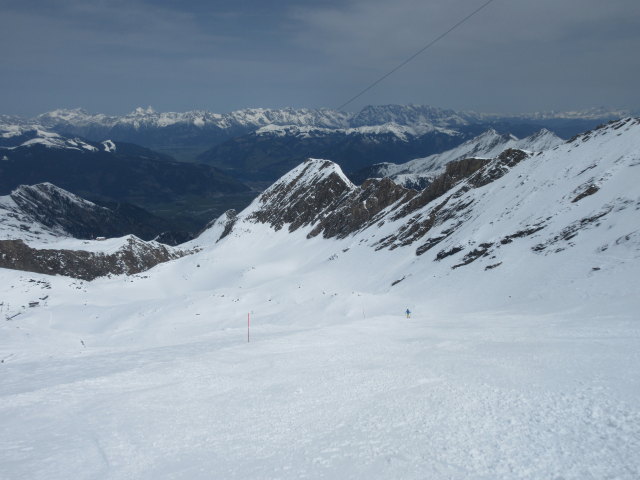 Andreas auf der Gletscherseepiste