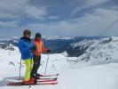 Andreas und ich auf der Maurerpiste 2