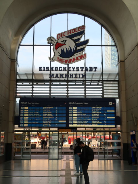 Hauptbahnhof, 95 m (2. Mai)