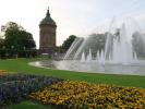 Wasserspiele beim Wasserturm (1. Mai)