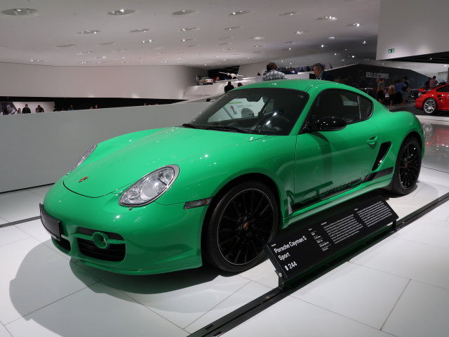 Porsche-Museum: Porsche Cayman S Sport