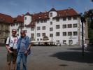 Ich und Papa am Schillerplatz