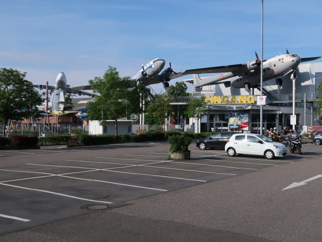 Technikmuseum: Parkplatz