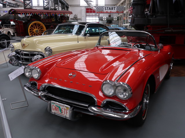 Technikmuseum: Chevrolet Corvette Cabrio in der Liller-Halle