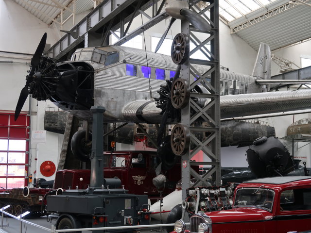 Technikmuseum: Junkers Ju 52/3m in der Liller-Halle