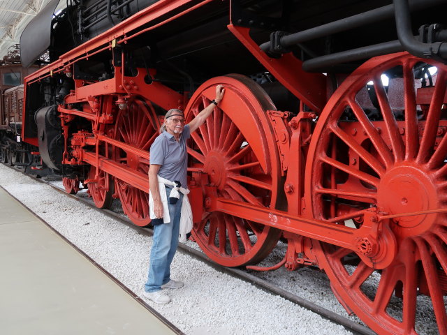 Technikmuseum: Papa in der Liller-Halle