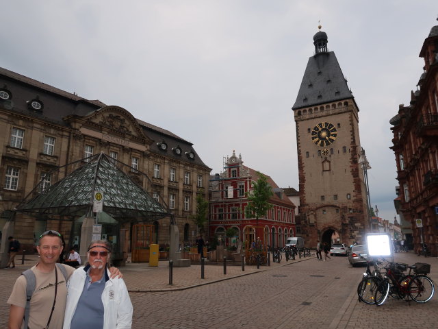 Ich und Papa am Postplatz