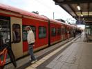 Papa im Hauptbahnhof