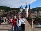 Ich und Papa auf der Karl-Theodor-Brücke