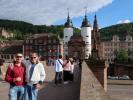 Ich und Papa auf der Karl-Theodor-Brücke