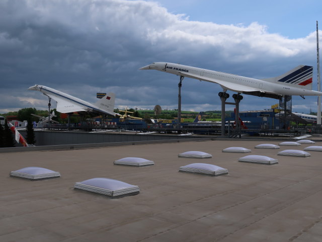 Technikmuseum: Tupolev Tu-144 und Concorde F-BVFB