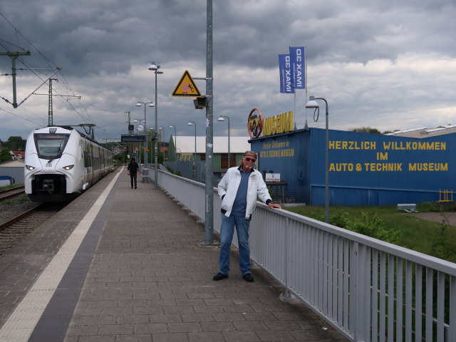 Technikmuseum: Papa im Bahnhof Museum/Arena