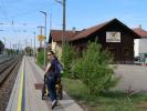 Sabine im Bahnhof Ober-Grafendorf, 276 m