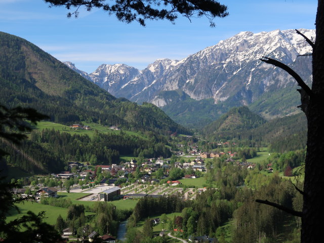 Hinterstoder vom Poppenberg-Klettersteig aus