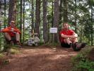 Ich und Jörg am Poppenberg, 860 m