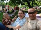 Nils, Sabine und ich im Stadtpark