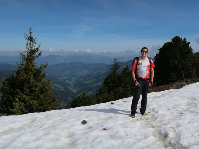 Ronald zwischen Hengstkogel und Breiteggspitze