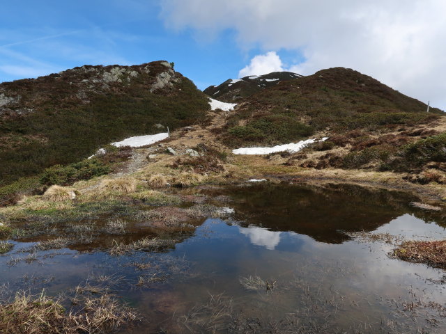 zwischen Breiteggspitze und Wildkarspitze