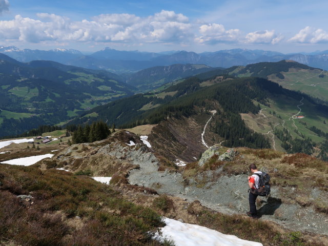 Ronald zwischen Feldalphorn und Vorderer Feldalm