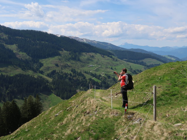 Ronald zwischen Breiteggalm und Schönangeralm