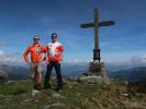 Ich und Ronald auf der Breiteggspitze, 1.868 m