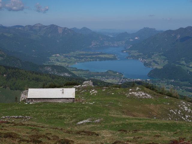 Wolfgangsee vom Ahornfeld aus