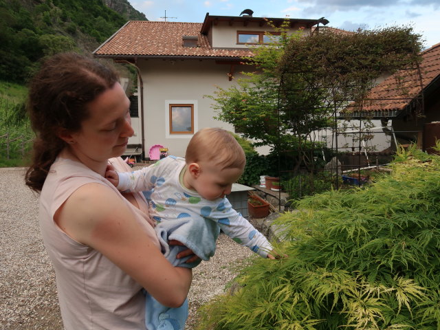 Sabine und Nils im Brunnerhof in Staben (19. Mai)