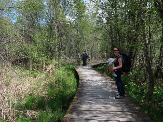 Nils und Sabine beim Haidersee, 1.450 m (20. Mai)