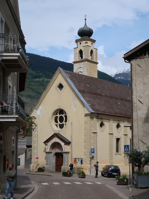 Frauenkirche in Glurns, 907 m (20. Mai)