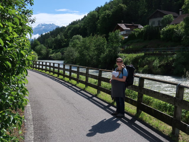 Nils und Sabine zwischen Töll und Marlinger Waalweg (22. Mai)