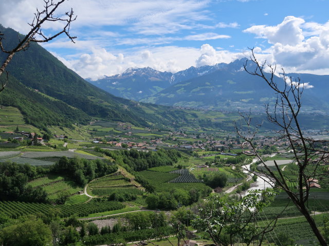 Algund vom Marlinger Waalweg aus (22. Mai)