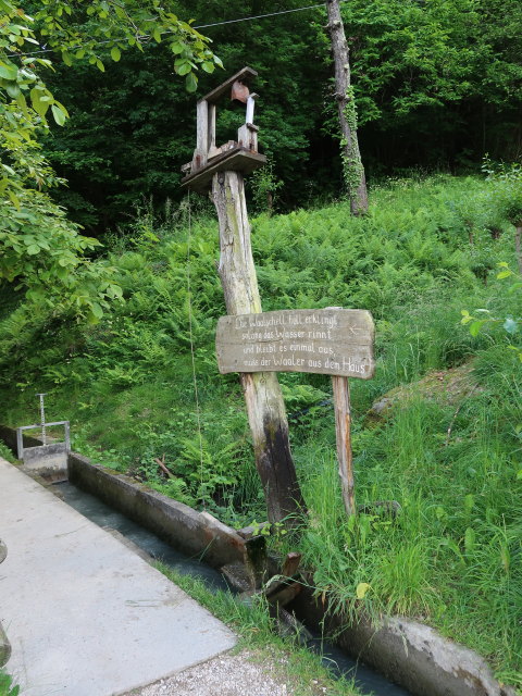 Marlinger Waalweg zwischen Gasthaus Waalheim und Lebenbergerbach (22. Mai)