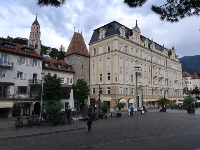 Sandplatz in Meran (22. Mai)