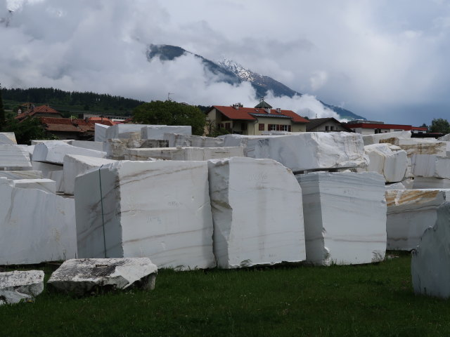 Marmorwerk 'Lasa Marmo' in Laas, 866 m (23. Mai)