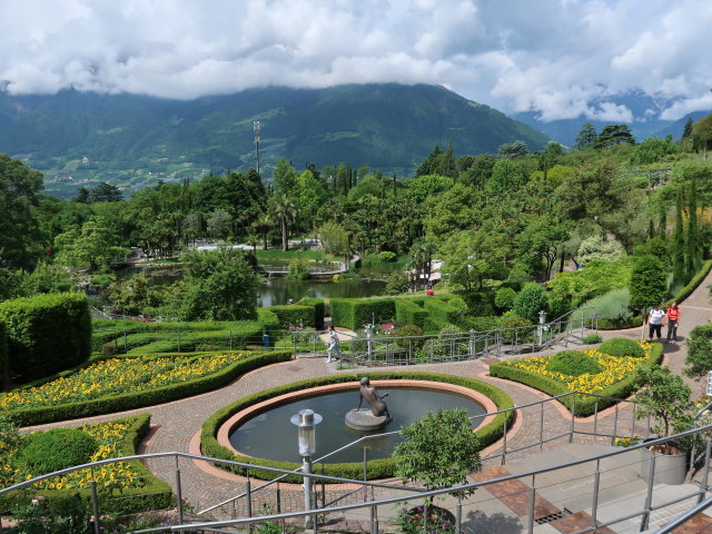 Gärten von Schloss Trauttmansdorff in Meran (24. Mai)