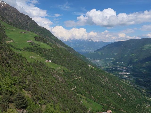 vom Knott-Klettersteig Richtung Osten (19. Mai)