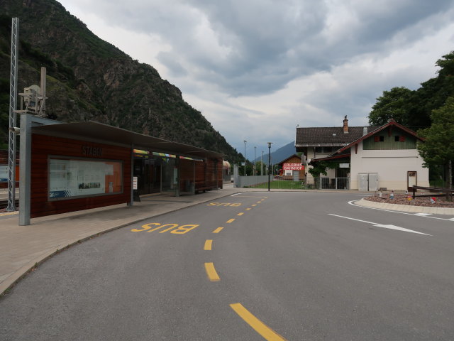 Bahnhof Staben, 553 m (20. Mai)