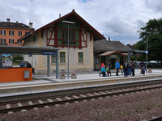 Bahnhof Laas, 866 m (23. Mai)