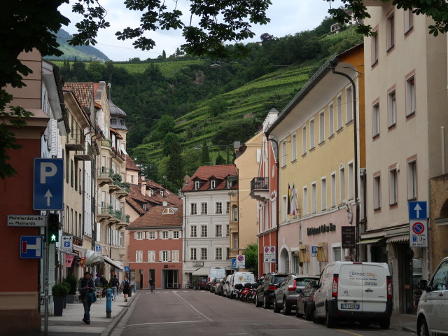 Rennweg in Meran (24. Mai)