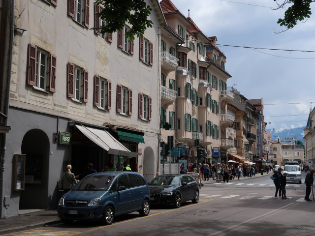 Rennweg in Meran (25. Mai)