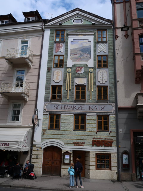 Schwarze Katz in Meran (25. Mai)