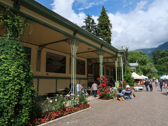 Wandelhalle in Meran (25. Mai)